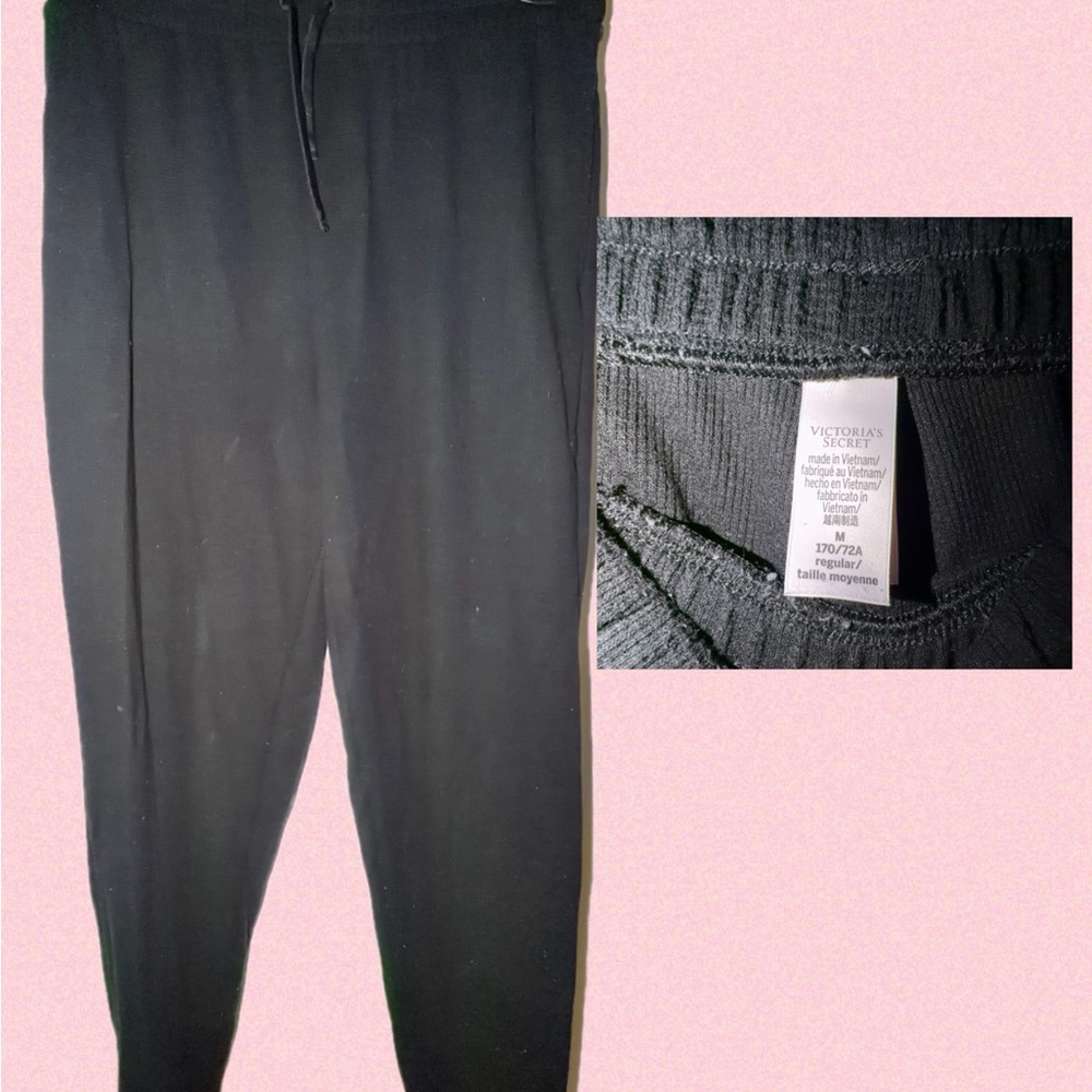Victoria's Secret Black Pajama Pants